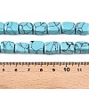 Synthetic Turquoise Dyed Beads Strands G-T138-99-5