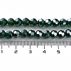 Electroplate Glass Bead Strands EGLA-R015-6mm-17-3