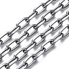 Unwelded Iron Paperclip Chains CH-S125-21A-01-1