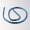 Electroplate Non-magnetic Synthetic Hematite Bead Strands G-F300-37C-05-2