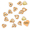 Glass Rhinestone Cabochons MRMJ-Q032-054A-02-2