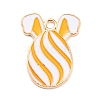 Easter Alloy Enamel Pendants ENAM-P251-A01-KCG01-1