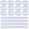 16Pcs Polyester & Nylon Elastic Straps with Hook and Loop Fastener AJEW-FH0007-61B-1