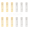 Unicraftale 12Pcs 2 Colors 201 Stainless Steel Pendants STAS-UN0044-48-1