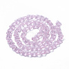 Transparent Glass Beads GLAA-Q066-10mm-B17-2