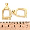 Rack Plating Brass Locket Pendants KK-F874-01G-16-3