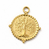 304 Stainless Steel Pendants STAS-M305-13G-1