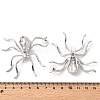 Alloy Rhinestone Stud Earrings LS-EJEW-P321-01P-3