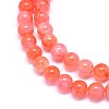 Natural Dyed Jade Beads Strands G-F601-A01-3