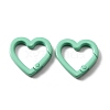 Zinc Alloy Spring Gate Rings FIND-WH0036-28B-1