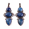 Natural Lapis Lazuli Pendants G-Q158-04-03-1