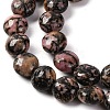 Natural Rhodonite Beads Strands G-T047-A19-01-4