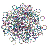 Ion Plating(IP) 304 Stainless Steel Open Jump Rings STAS-CA0002-21C-1
