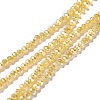 Opaque Glass Beads Strands GLAA-H022-02H-1