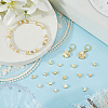 60Pcs 4 Styles Brass Beads KK-BBC0023-32-4