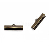 Iron Ribbon Crimp Ends E182Y-NFAB-2