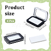 ABS Plastic Loose Diamond Storage Boxes with Visible Window Lid AJEW-WH0609-746A-02-2