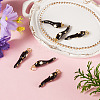 6Pcs Brass Enamel Pendants KK-SW0001-08E-5