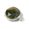 Natural Gemstone Pendants PALLOY-JF03175-01-5