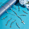 12Pcs Alloy Rhinestone Links/Connectors RB-PH0001-67-5