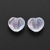 Two Tone Transparent Spray Painted Glass Beads GLAA-T022-24-C04-3