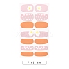 Full Cover Strawberry Flower Nail Stickers MRMJ-T100-028-2