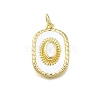 Brass Enamel Pendants KK-K400-20G-01-1