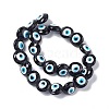 Handmade Evil Eye Lampwork Beads Strands LAMP-G157-01A-3