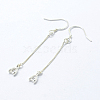 925 Sterling Silver Earring Hooks Findings STER-I014-27S-4