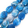 Natural Crazy Agate Beads Strands G-S359-347-1