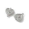 304 Stainless Steel Connector Cabochon Settings STAS-Z144-07P-2