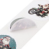 Christmas Round with Word Roll Stickers DIY-S045-01I-2