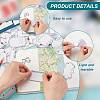 AHADERMAKER 9 Bags Study Theme Paper DIY Decorative Stickers DIY-GA0005-41-3