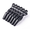 Plastic Alligator Hair Clips OHAR-WH0016-14-2