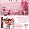 20Pcs Plastic Flower Bouquet Wrapping Paper DIY-WH0698-059-5