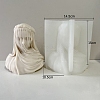 Greek Goddess Food Grade Silicone Bust Portrait Candle Molds PW-WG93932-02-1