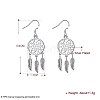 Brass Dangle Earrings EJEW-BB26479-5