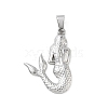 304 Stainless Steel Pendants SA-CBA34D4-02B-P-1