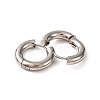 304 Stainless Steel Hoop Earrings for Women EJEW-F339-01P-01-2