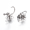 Tarnish Resistant 304 Stainless Steel Leverback Earring Findings X-STAS-P223-24P-2