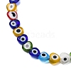 Handmade Evil Eye Lampwork Beads Strands LAMP-G166-05A-02-3