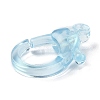 Transparent Plastic Lobster CLaw Clasps LS-KY-H005-A02-4
