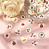 30Pcs 6 Styles Alloy Enamel Pendants ENAM-CJ0002-21-4