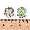 Handmade Two-Tone Lampwork Beads LAMP-T022-01A-12-4