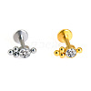 316L Surgical Stainless Steel & G23 Titanium Crystal Rhinestone Labrets for Women Men WG3A239-47-1