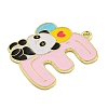 Alloy Enamel Pendants ENAM-H045-03LG-04-2