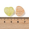 Transparent Crackle Acrylic Beads OACR-B031-07-3