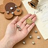 12Pcs 6 Styles 304 Stainless Steel European Style Clasps STAS-CJ0002-77-4