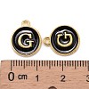 Golden Plated Alloy Charms ENAM-S118-02G-3