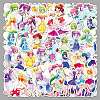 50Pcs Fairy PET Waterproof Stickers PW-WGFC600-01-2